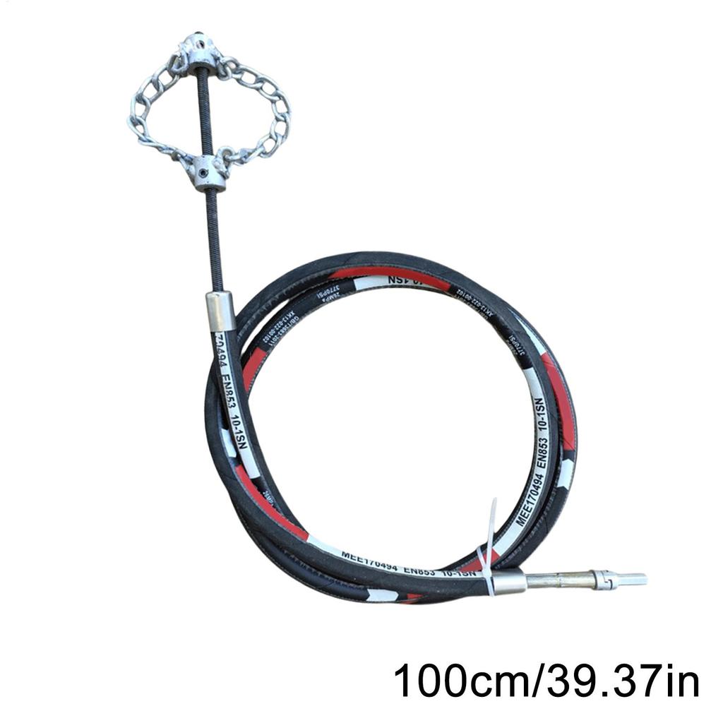 Flexwellen-Kanalreiniger-Entkalkungsrohrleitungsblöcke Bohrer Werkzeuge Mehrzweck-Dreh-Entkalkungskette Für Garten Toilette Außenbereich