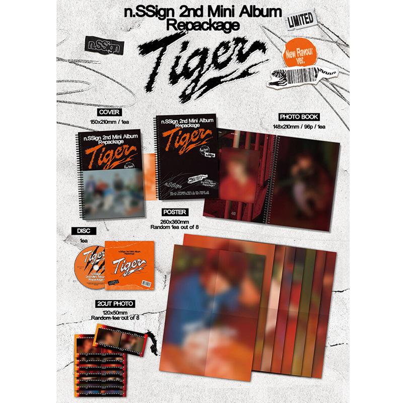 n.SSign 2nd Mini Album Repackage Tiger [Limited Edition]