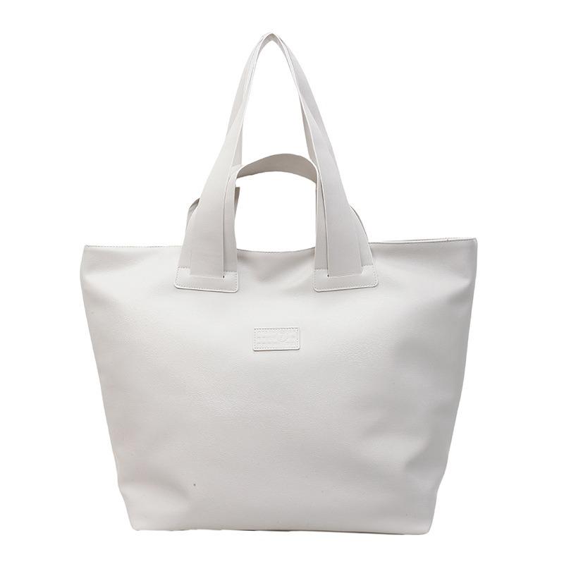 Large-capacity bag women's new fashionable and simple commuter bag trendy shoulder bag tote bag