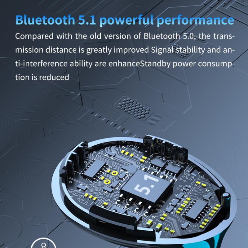 Új termék vezeték nélküli Bluetooth headset TWS Touch Movement