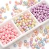100 stuks/zak Acryl Gekleurde Kralen DIY Armband Ketting Oorbellen Sieraden Accessoires