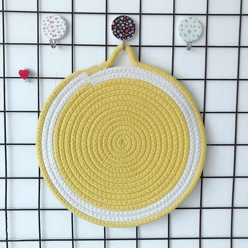 

abay Cotton Linen Woven Heat Insulation Mat