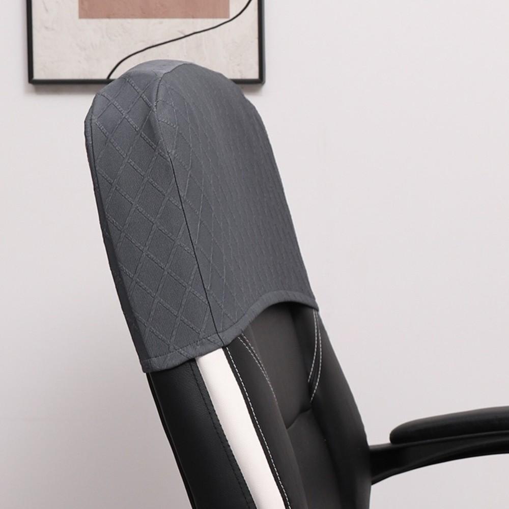 Protective Cover Office Chair Backrest Cover Elastic Backrest Slipcover  Office Chair