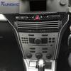 Skutočná mäkká nálepka z uhlíkových vlákien pre Vauxhall Opel Astra H MK5 2004 2005 2006 2007 2008 2009 2010 LHD RHD Rám stredovej konzoly auta