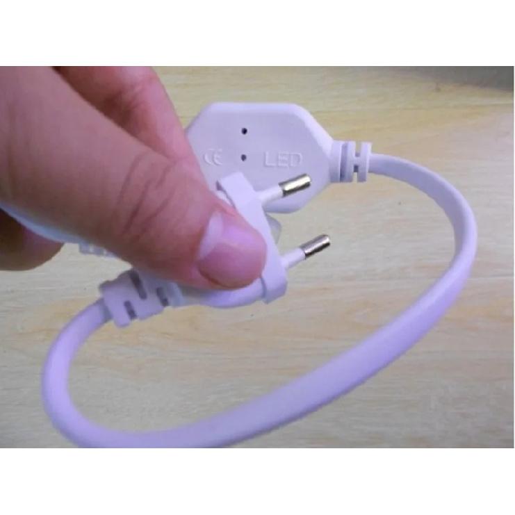 220V 110V EU/US LED Power Plug Driver Waterproof For 6mm 8mm 10mm 12mm 15mm Width PCB LED Strip Power Supply Adapter