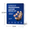 Professional Liquid Leather Repair Kit for Car Seats Sofas Fixing Scratches Cracks Holes Complete Restoration Solution