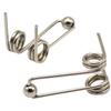 2Pcs Wire Diameter 1.2Mm Curling Iron Replacement Double Return Torsion Spring