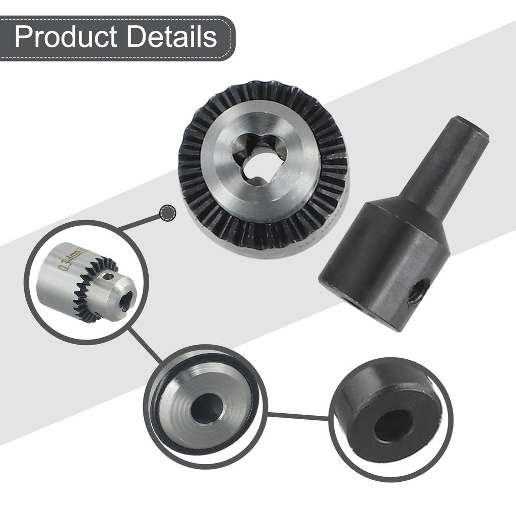 JT0 Motor Drill Chuck With 4mm 5mm 6mm 8mm Motor Connecting Rod Sleeve Kit