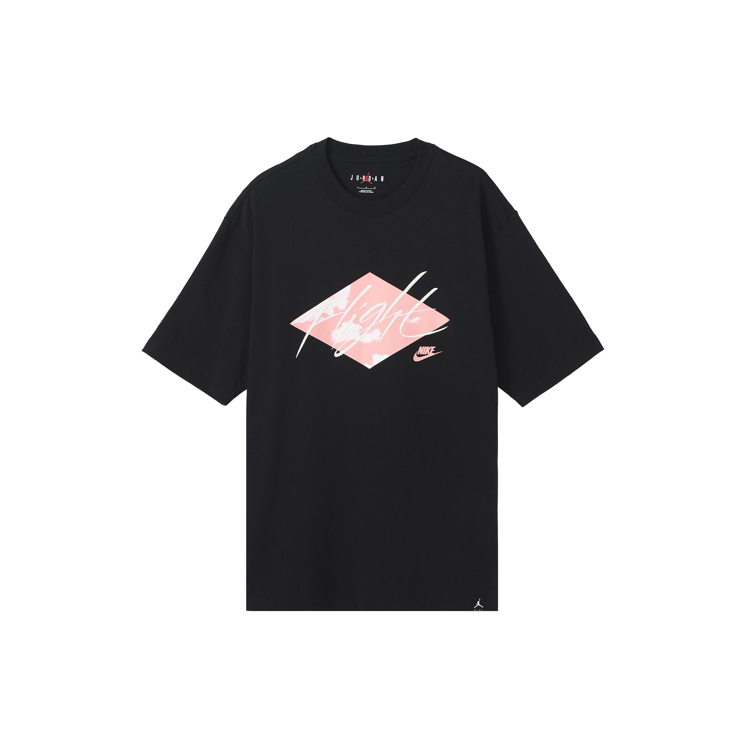 Jordan Drop Shoulder Sleeve T-Shirt Men s Black DO8897-010 L