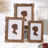 Antique Ornate Square Photo Frame for Tabletop Wall Display,Retro Picture Frame,Decorative Photo Frame Home Decors