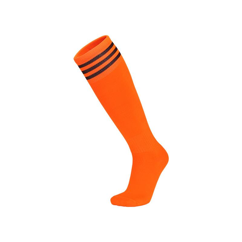 Summer Thin High-Tube Football Socks Men'S Sports Socks Children'S Knee-Length Women'S Stockings Three-Bar