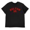 Bolton T-Shirt Gifts for Boyfriend T-shirts Man Summer 2025 Blue Lock Men's Cotton T-shirt