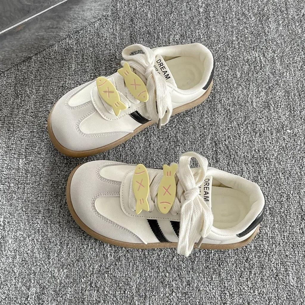 Original Niche Design Small Fish Accessories Fashion Casual Board Shoes Platform Versatile Tide
