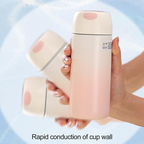 

Практичный 3-слойный портативный стакан из нержавеющей стали 316 для холодной погоды 2-в-1 с подогревом для рук, домашняя посуда для напитков фиолетовый