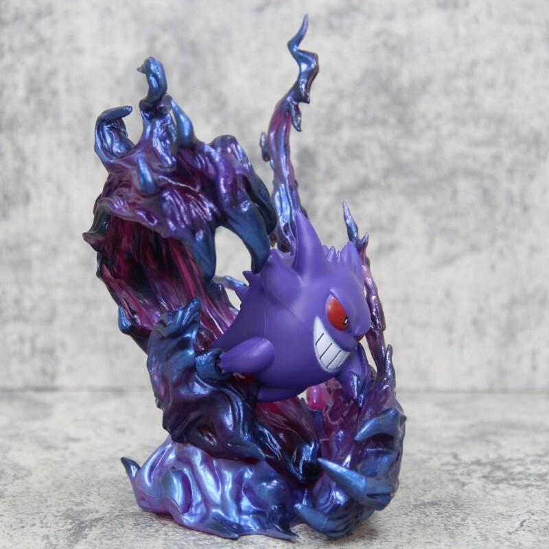 Anime Gengar Battle Feature Figure Collectible Statue PVC Model W/box Xmas Gift