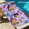 K-Pop Demon Hunters Quick Drying Bath Towel Microfiber beach towel light weight swimming camping yoga beach out
