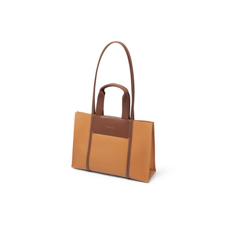 New CHARLES&KEITH Fabric Tote Bag, Shopping Bag, Shoulder Bag Large Women's Multicolor CK2-30781775