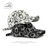 Original Design Hats Men and Women Spring and Summer Thin Breathable Sunscreen Visor Hard Top Cap Personality Trend