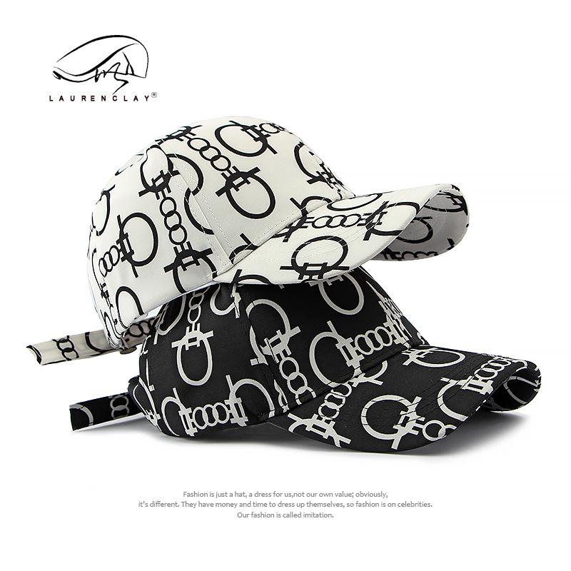 Original Design Hats Men and Women Spring and Summer Thin Breathable Sunscreen Visor Hard Top Cap Personality Trend