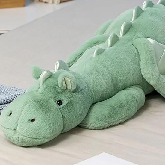 Weighted Plush Dinosaur Toy Cute Flying Dragon Stuffed Animal for Kids Soft Sleeping Pillow & Hugging Companion