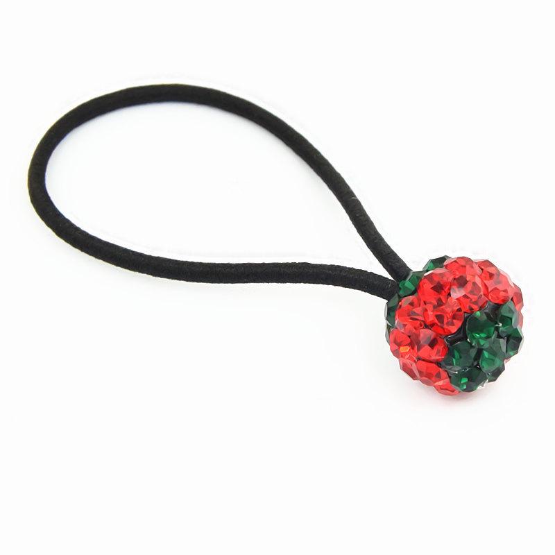 Korean Dongdaemun Rhinestone Hair Tie: Simple, Fresh, and Stylish