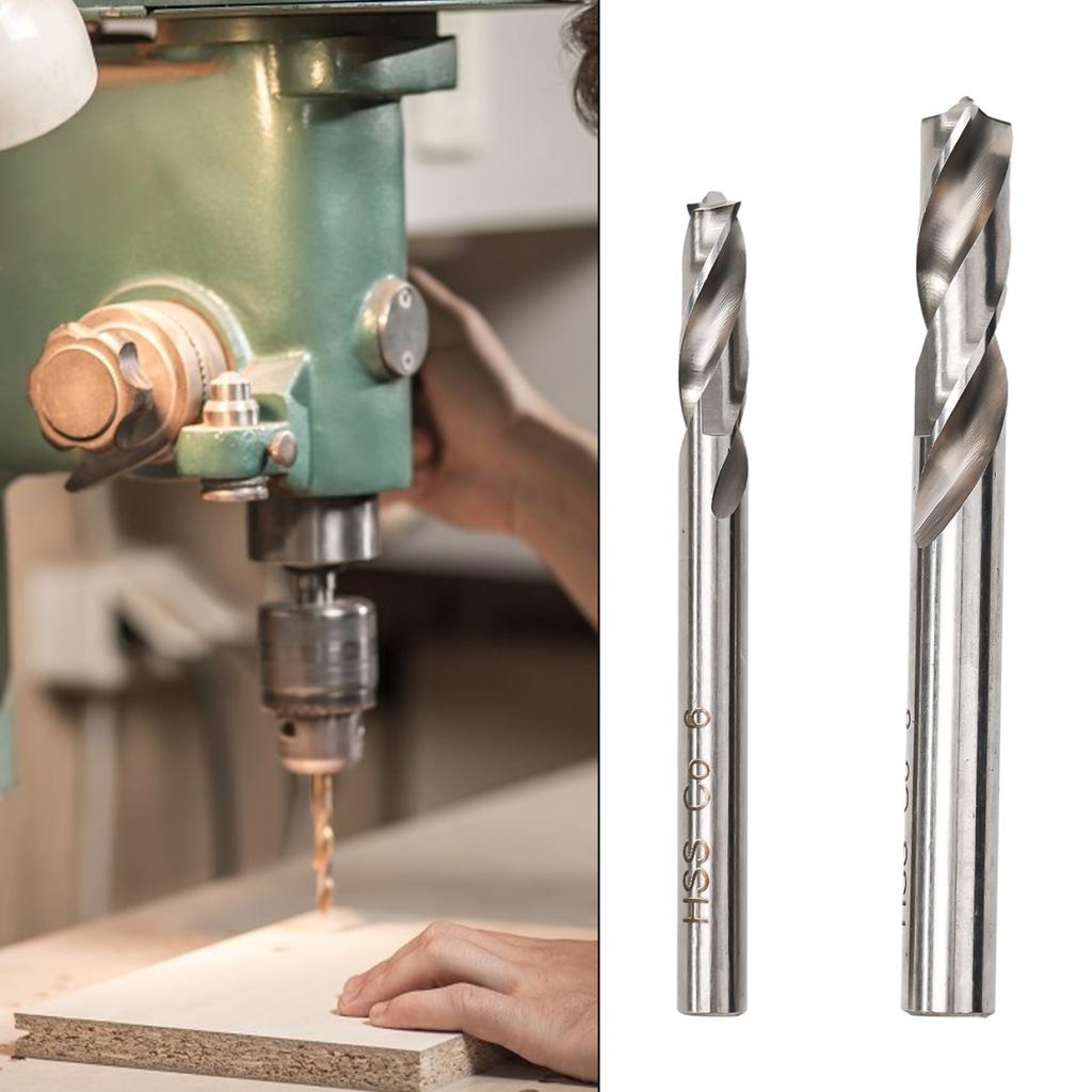 1/2pcs Drill 6mm /8mm Cobalt Tip Set Equipment HSS