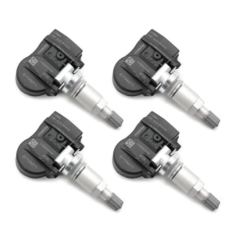 01725271 Датчик TPMS для Geely Atlas Emgrand X7 Sport 433 МГц Система мониторинга давления в шинах 13327259 Black 4Pcs