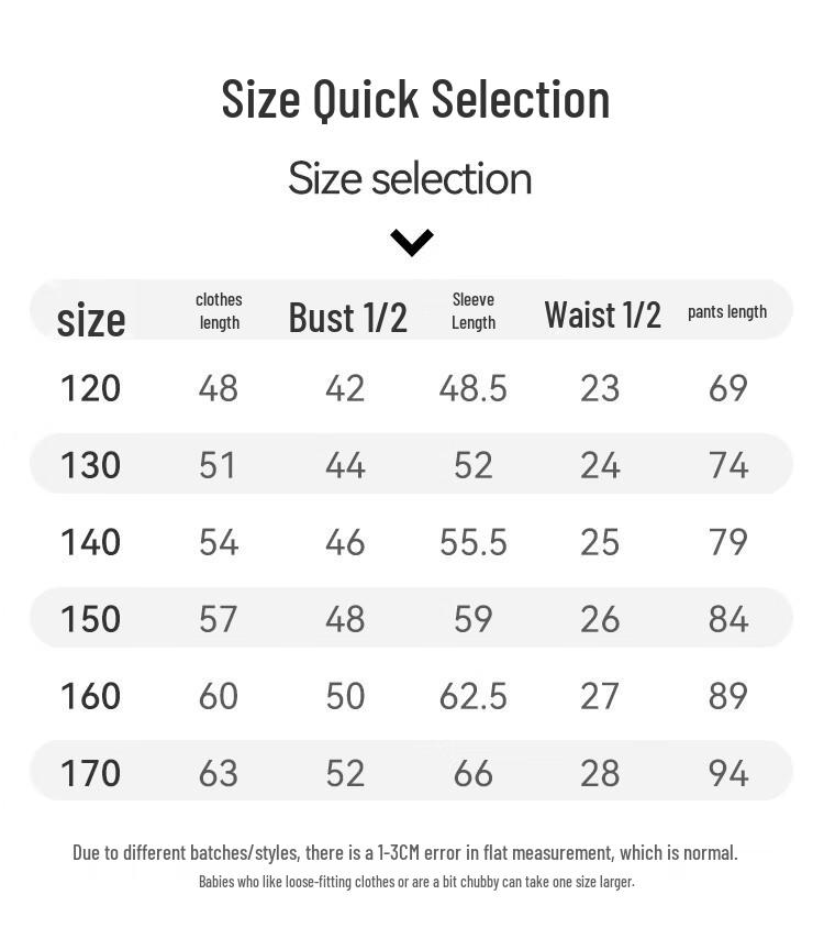 Hongdou Girls' 100% Cotton Antibacterial Pajama Set