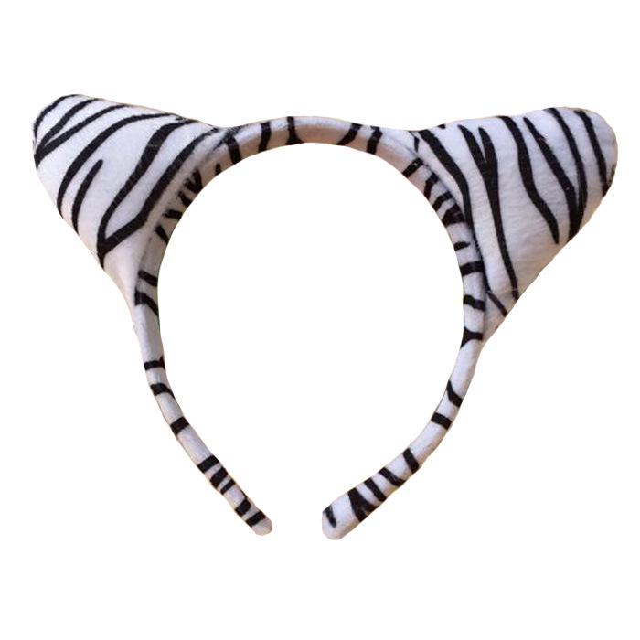 Zodiac Animal Horn Headband: Cow, Rabbit, Tiger, Dog, Cat, Wolf, Devil. Perfect for Costumes and Performances.