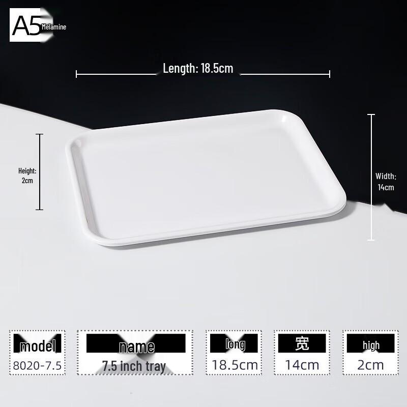 Fenfei Square Plastic Serving Tray
