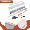 Luthier Tool Kit Fret Crowning File Repair Polishing Professional Leveler Beam with Brush