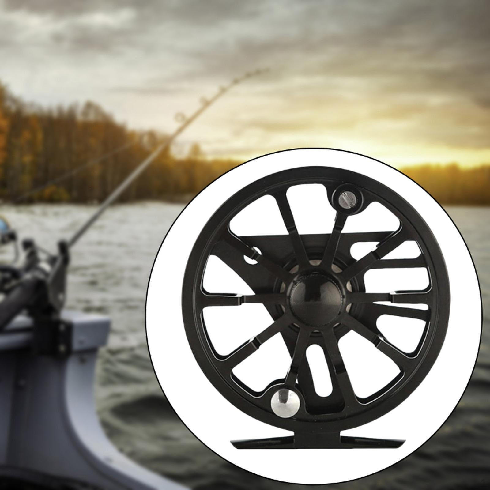 

Рыболовные снасти Нахлыстовая катушка с лескоукладывателем Аксессуары для всех сезонов Black