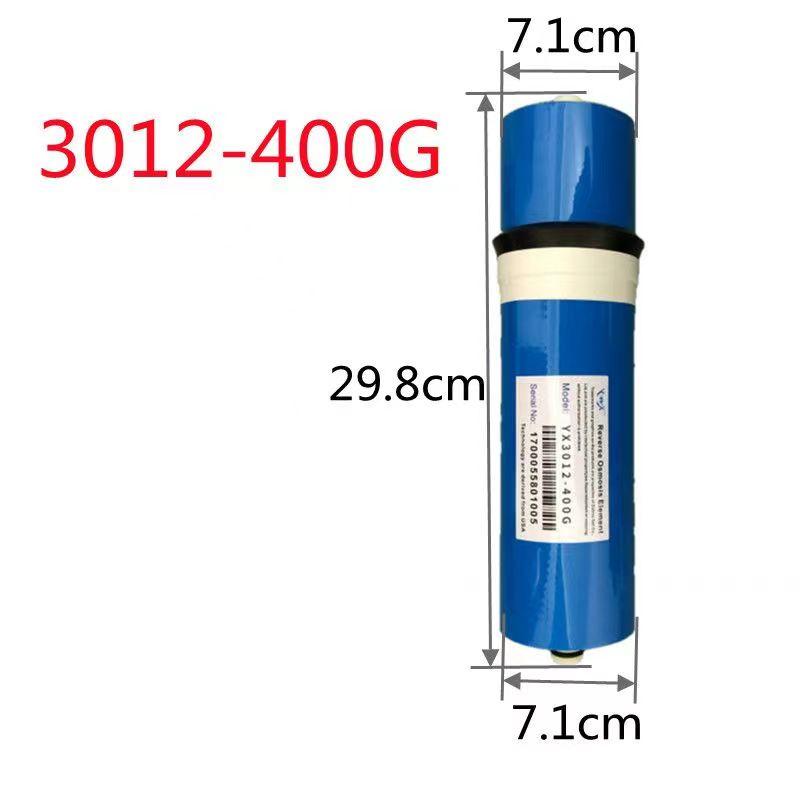 Blue 50-400GPD RO Membrane Replacement Filter Kitchen Household Reverse Osmosis Water System Filter Water Purifier Drinking Treatm 300x60mm