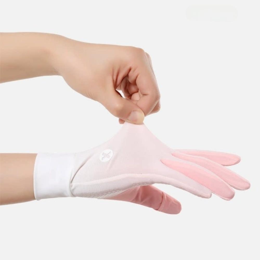 Ice Silk Sun Protection Gloves Thin Touchscreen Gloves for Driving,Golf,Hiking