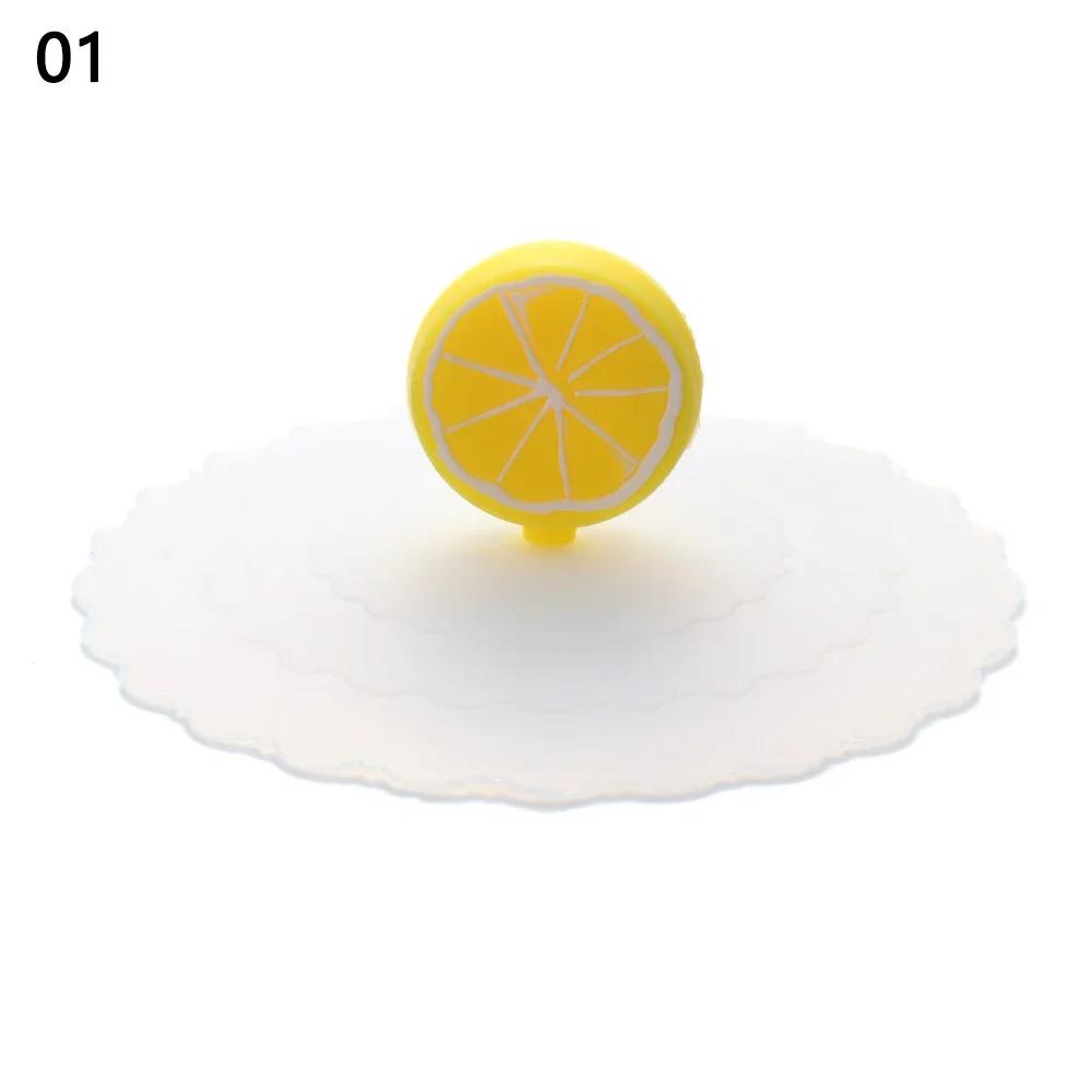 New Reusable Cap Leakproof Suction Cup Cover Silicone Cup Cover Dustproof