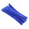 100Pcs Kids Pipe Cleaners Set Assorted Colors Long Fuzzy DIY Art Craft Flexible Preschool Education Children Chenille Stems Educational Toys Gift