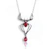 Gothic Crystal Spider Necklace For Women Girl Punk Accessories Halloween Jewelry Vintage Goth Choker Collar insect Necklaces