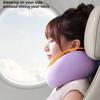 Slow Rebound Travel Neck Cushion Durable Cervical Support Pillow U-shaped Neck Pillow  Car Travel
