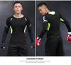 Men's Long-Sleeve Winter Fitness Suit with Quick-Dry Running Tights