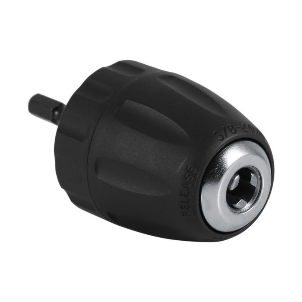 0.8-10mm Mandrin de găurit fără cheie Instrument de conversie Adaptor 3/8"-24UNF cu tijă hexagonală Tijă hexagonală 1/4 inch Rapid