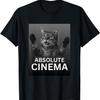 Absolute Cinema mem Kot Zabawne Prezenty Koszulka dla Mężczyzn Kobiet Dzieci