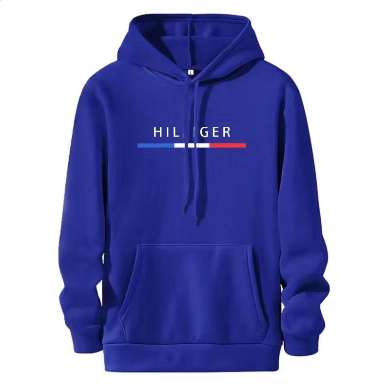Mens Hooded Cotton Blend Sweatshirt With Printed Design Regular Fit Casual Wear
