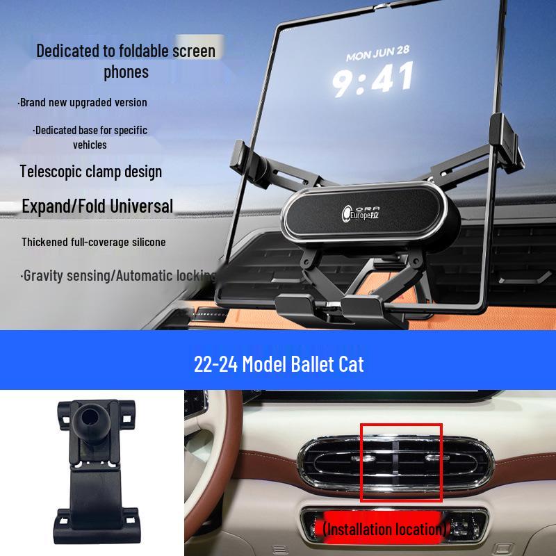 ORA IQ Cat Series Foldable Car Navigation Screen Mobile Phone