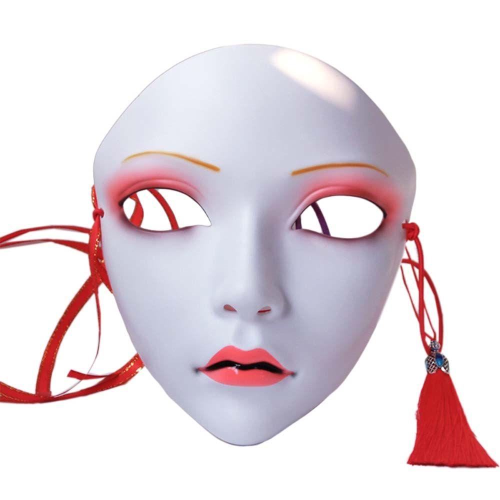 Props Headwear Cherry Flowers Party Mask Props Party Props Full Face Mask Halloween Cosplay Mask