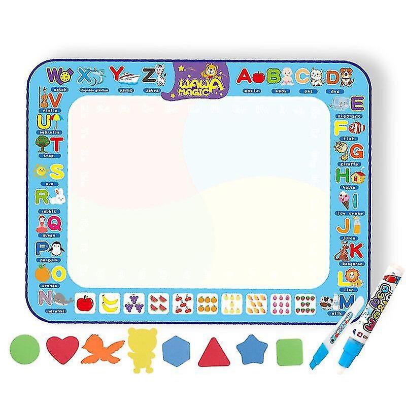 Water Doodle Mat 100*80cm Large Water Drawing Mat, Drawing Painting Mat With Water Doodle Pens