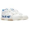 OFF WHITE Out Of Office 'OOO' Low Tops For Walking White White Dark Blue SS22 OMIA189S22LEA0030145