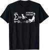 Unisex String Theory T-Shirt Funny Cat Math Science Nerdy Tee