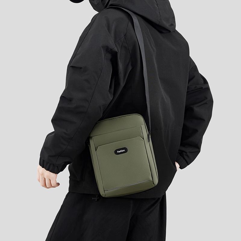 Herren Business Casual Umhängetasche - Einfache Oxford Schulter-Sling für Pendler & Outdoor-Einsatz