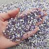100 Pcs Mini 3D Crystal Rhinestones Shiny Horse Eye Crystal Diamond Pointed Bottom Nail Art Decorations Mixed Shapes Manicure