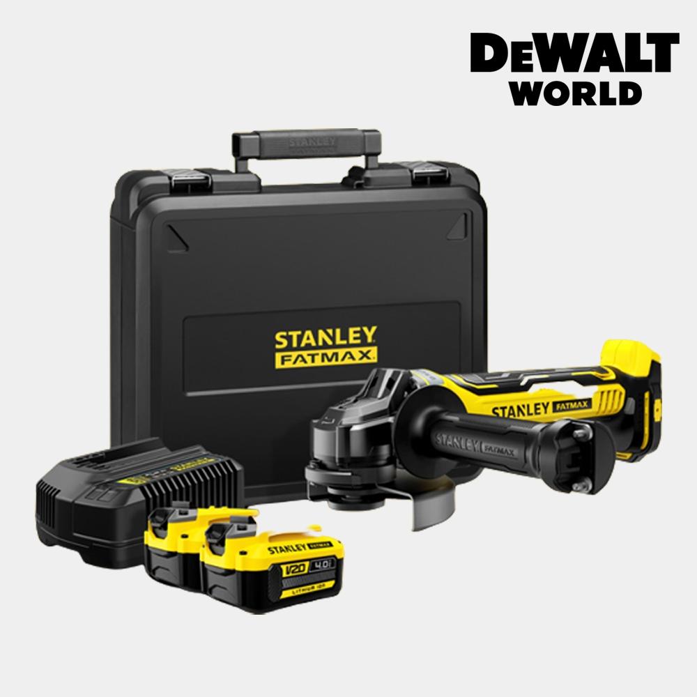 

Stanley Rechargeable 5 Grinder 20V MAX 4A Комплект батарей из 2 SBG700M2K